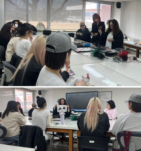 의상디자인전공, ‘패션디자인과 조안나 브라이트바트의 깃털 공예’ 특강 개최